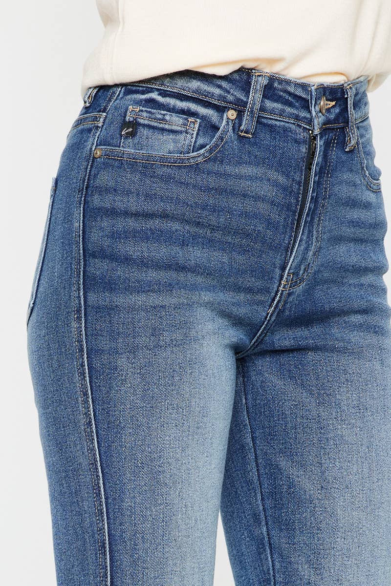 Charli High Rise Flare Denim