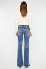 Charli High Rise Flare Denim