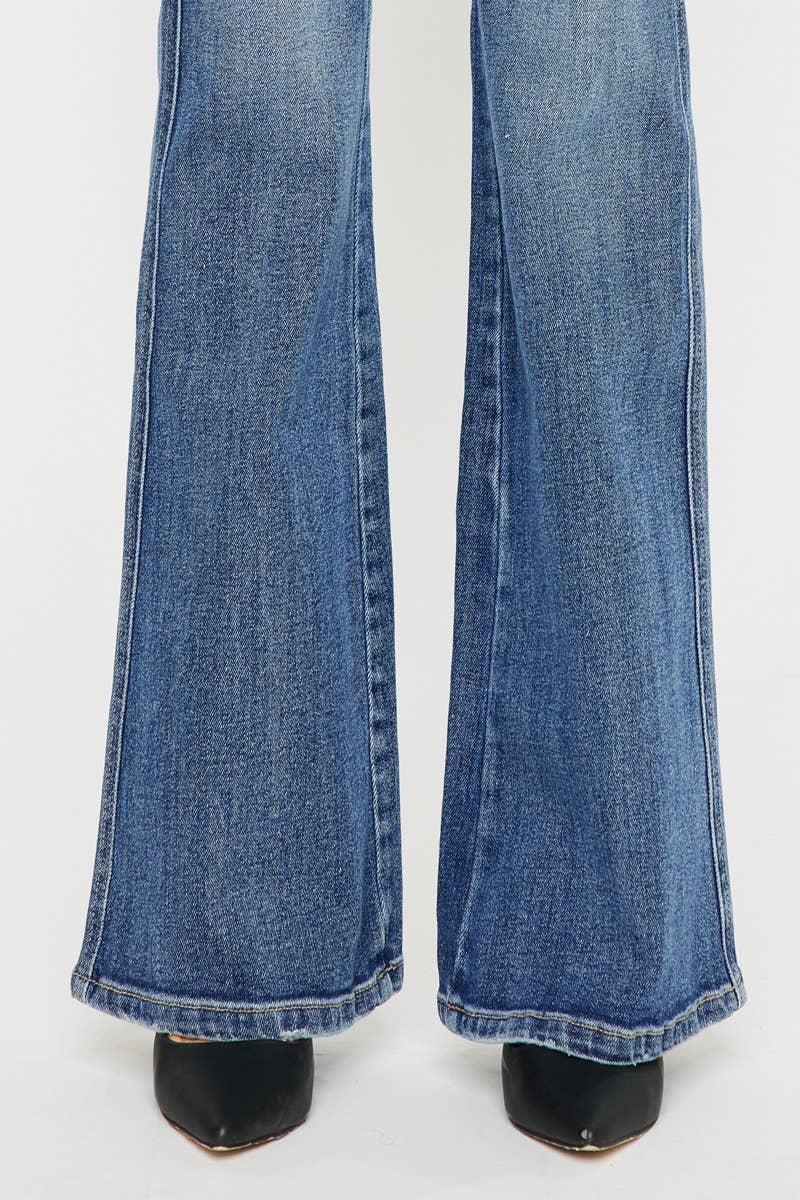 Charli High Rise Flare Denim