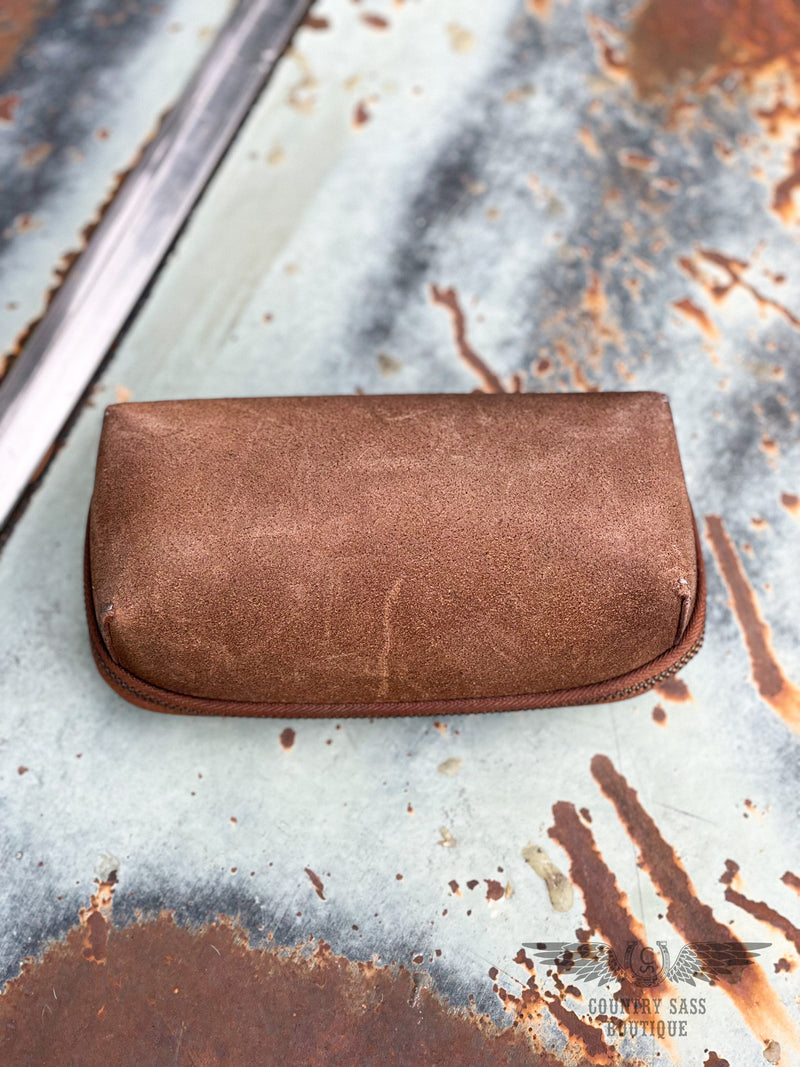 STS Cowhide Sunglass Case