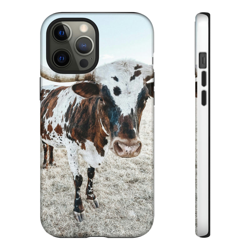 Longhorn Cow iphone Tough Cellphone Case